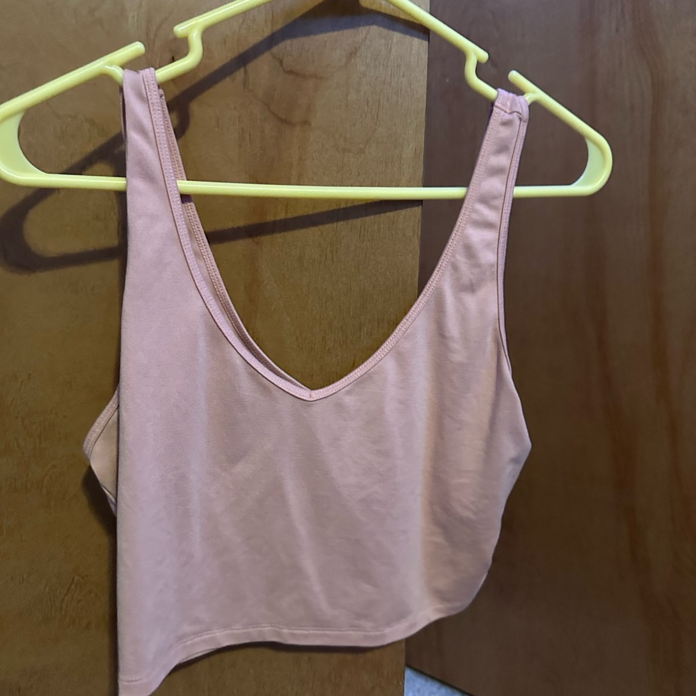 Hollister Mauve Cropped Tank Top